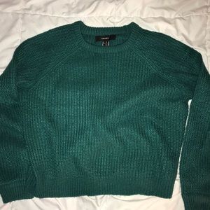 Forever 21 Green sweater